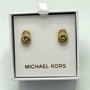 MK Mother of Pearl Lock Studs